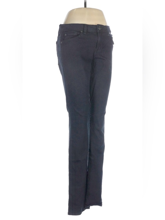 Anthropologie Level 99 Denim - Level 99 Anthropologie Lily Skinny Straight Black Jeans - Size 30
